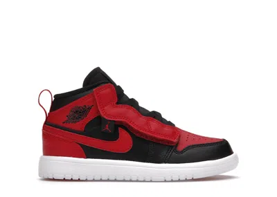 Pre-owned Jordan 1 Mid Alt Banned (2020) Sneakers In Black/university Red