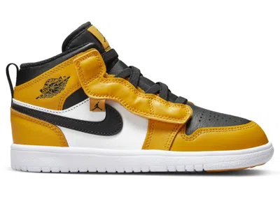 Pre-owned Jordan 1 Mid Alt Sneakers In Taxi/black/white In Multi