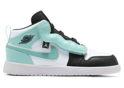 Pre-owned Jordan 1 Mid Alt Sneakers In White/black/tropical Twist