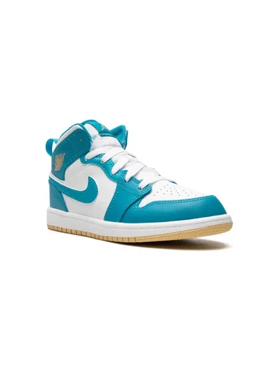 Jordan Kids' Air  1 Mid Sneakers In Blue