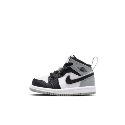 Jordan 1 Mid Baby/toddler Shoes In Gray