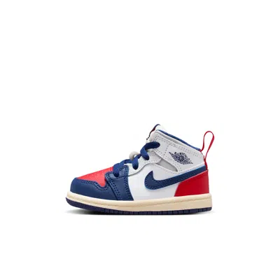 Jordan 1 Mid Baby/toddler Shoes In White