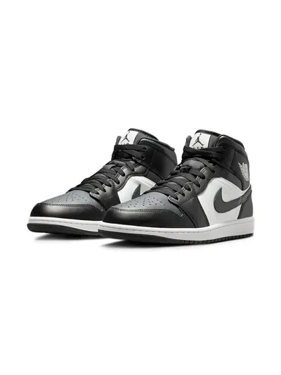 Jordan 1 Mid "black/summit White/off Noir" Sneakers