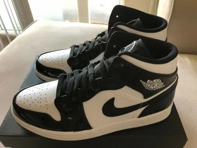 Pre-owned Jordan 1 Mid Carbon Fiber Dd1649001 Gs(size Under 7)