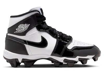 Pre-owned Jordan 1 Mid Cleat Panda Sneakers In White/black In Multi