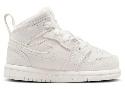 Pre-owned Jordan 1 Mid Craft Sneakers In Pale Ivory/legend Light Brown/sail In Multi