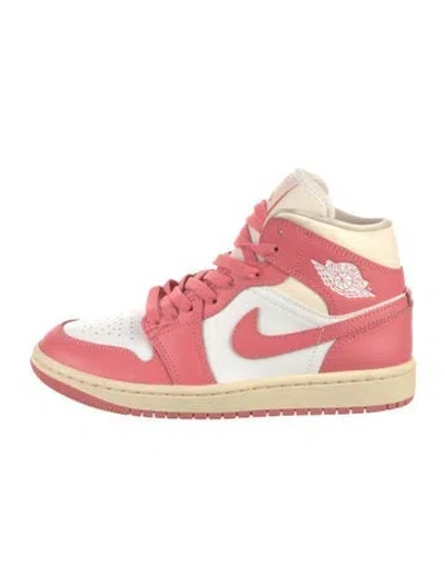Pre-owned Jordan 1 Mid Guava Ice Sneakers In Pink