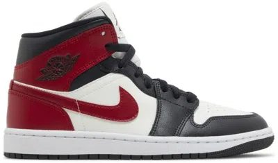 Jordan 1 Mid Gym Red Off Noir (women's)