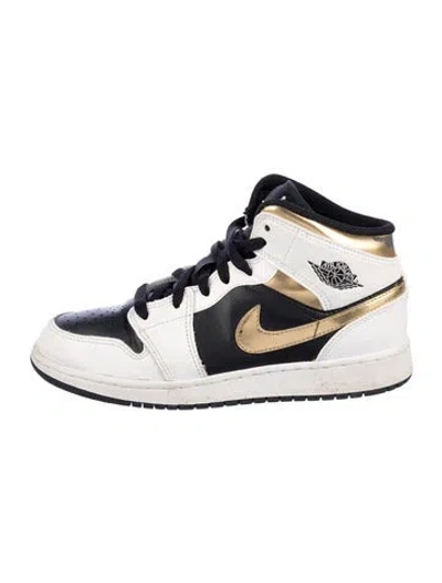 Pre-owned Jordan Babies' 1 Mid Leather In Multi