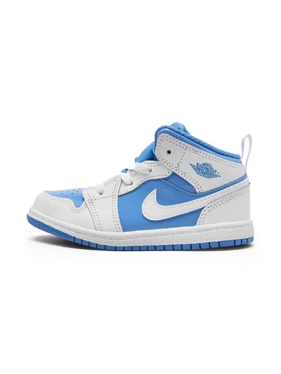 Jordan Babies'  1 Mid "legend Blue" Sneakers In Multi