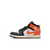 Jordan 1 Mid Little Kids' Shoes In Multi
