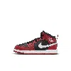 Jordan Babies' 1 Mid Little Kids' Shoes In Black