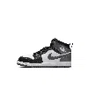 Jordan Babies' 1 Mid Little Kids' Shoes In Black