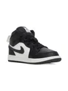 Jordan 1 Mid "off Noir Toe" Sneakers In Black