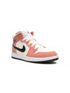 Jordan 1 Mid Sneakers In White