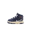 Jordan 1 Mid Rm Easyon Baby/toddler Shoes In Blue