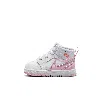Jordan 1 Mid Rm Easyon Baby/toddler Shoes In White