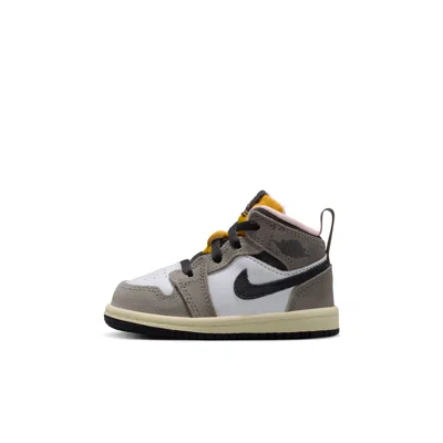 Jordan 1 Mid Se Baby/toddler Shoes In White