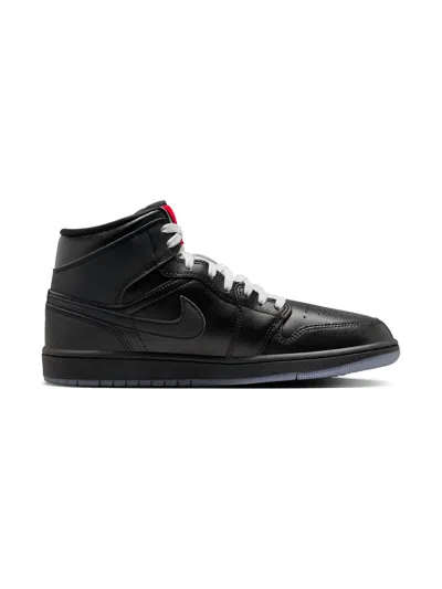 Jordan 1 Mid Se "black/metallic Reimagined" Sneakers