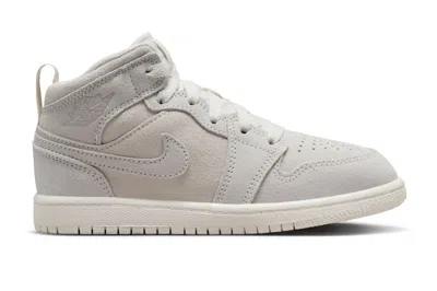 Pre-owned Jordan 1 Mid Se Craft Pale Ivory (ps) In Pale Ivory/sail/legend Brown