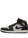 Jordan 1 Mid Se Lace-up Fastening Sneakers In Multi