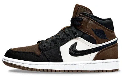 Pre-owned Jordan 1 Mid Se Olive Toe - Dv0427-301 In Multicolor