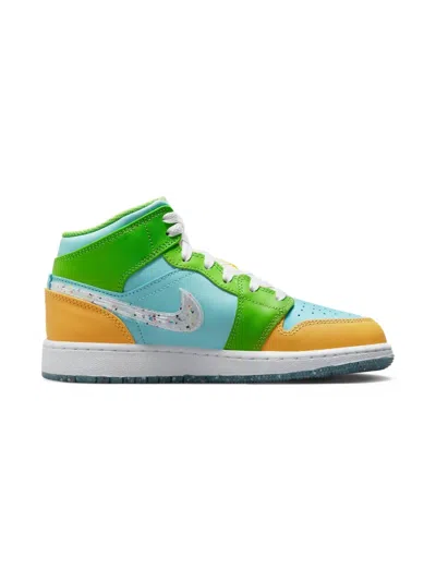 Jordan Kids'  1 Mid Se "recycled Grin" Sneakers