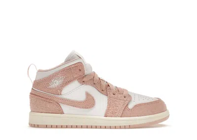 Pre-owned Jordan 1 Mid Se Sneakers In White/sail/legend Pink In Multi
