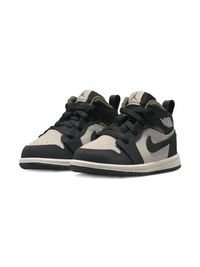 Jordan Babies'  1 Mid Se Sneakers In Multi