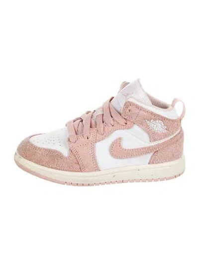 Pre-owned Jordan Babies' 1 Mid Se Toddler Girls' Sneaker In Multi