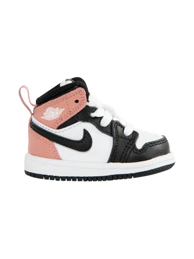 Jordan Kids'  1 Mid Sneakers In White