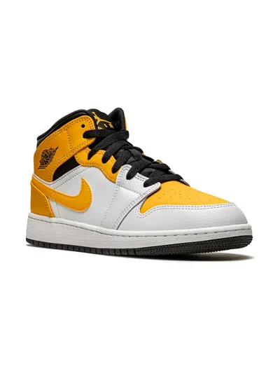 Jordan Kids' Air  1 Mid Sneakers In White