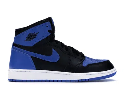 Pre-owned Jordan 1 Retro (2017) Sneakers In Black/royal/white In Multi