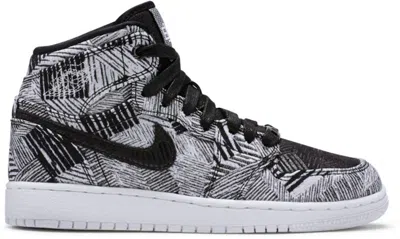 Pre-owned Jordan 1 Retro Bhm (2015) Sneakers In White/black In Multi