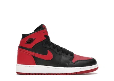 Pre-owned Jordan 1 Retro Bred (2013) Sneakers In Black/varsity Red/white