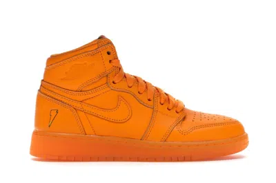 Pre-owned Jordan 1 Retro High Gatorade Sneakers In Orange Peel