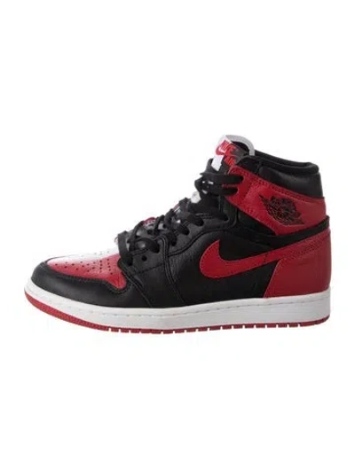 Pre-owned Jordan 1 Retro High Homage To Home (non-numbered) Athletic Sneakers In Red