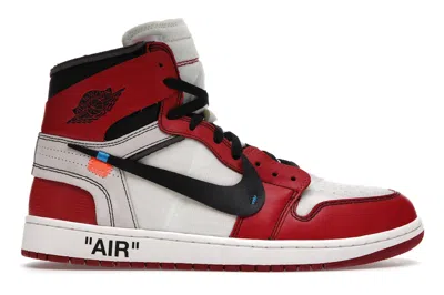 Pre-owned Jordan 1 Retro High Off-white Chicago (sample) In White/black-varsity Red