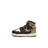 Jordan 1 Retro High Og "black And Gold" Baby/toddler Shoes