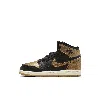 Jordan 1 Retro High Og "black And Gold" Little Kids' Shoes