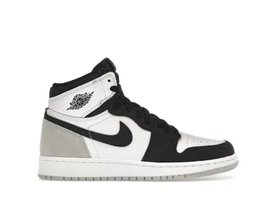 Pre-owned Jordan 1 Retro High Og Bleached Coral Sneakers In White/black/grey Fog In Multi
