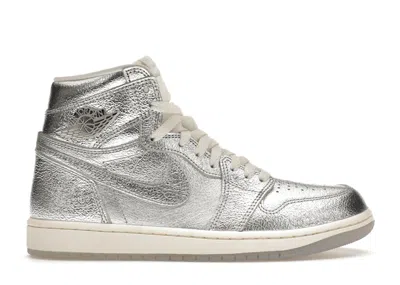 Pre-owned Jordan 1 Retro High Og Chrome (women's) Sneakers In Metallic Silver/photon Dust/sail In Multi