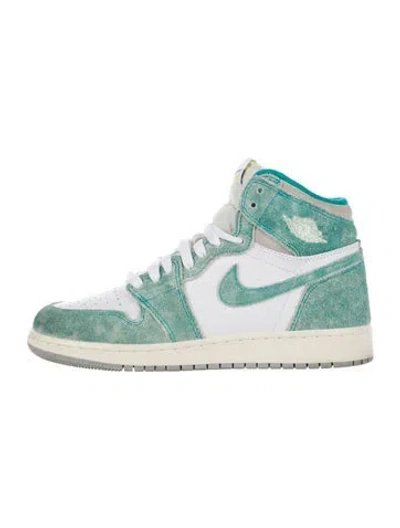Pre-owned Jordan Babies' 1 Retro High Og Gs 'turbo Green' In Multi