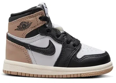 Pre-owned Jordan 1 Retro High Og Latte Sneakers In Black/legend Medium Brown/white