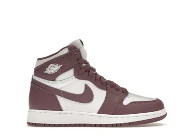 Pre-owned Jordan 1 Retro High Og Mauve Sneakers In White/sky Blue J Mauve In Multi
