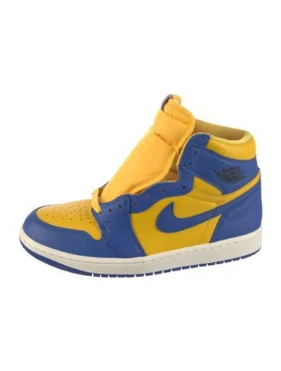 Pre-owned Jordan 1 Retro High Og Reverse Laney Athletic Sneakers In Multi