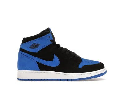 Pre-owned Jordan 1 Retro High Og Royal Reimagined Sneakers In Black/royal Blue/white
