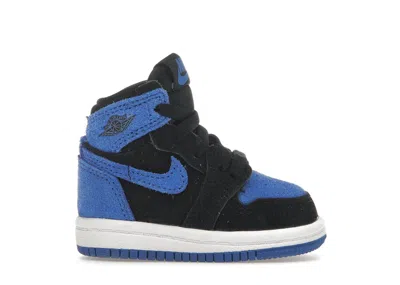 Pre-owned Jordan 1 Retro High Og Royal Reimagined Sneakers In Black/royal Blue/white