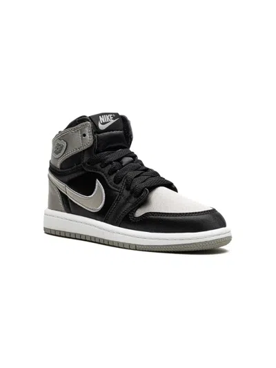Jordan Kids'  1 Retro High Og "satin Shadow" Sneakers In Grey