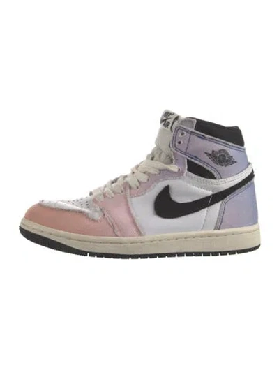 Pre-owned Jordan 1 Retro High Og Skyline Wedge Sneakers In Neutral